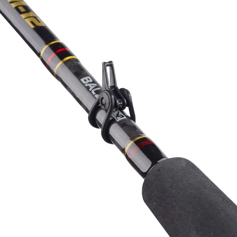 4005652204246 - Krogholder til stangmontage, sort/orange - 001 1000 000<br>Simply attach with the rubber ring onto the rod. Contents: 2 short and 2 long rubber rings and 2 krogholdere.