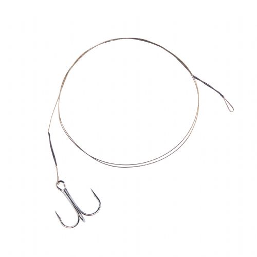 4005652292267 - 1x7 Niroflex med trekrog - Længde:50cm. - Brudstyrke:9kg. - 001 4600 004<br>With treble hook, length 50cm, Content: 1pc.