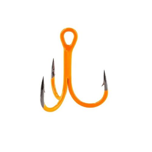 4005652829746 - Camtec Speci trekrog - Farve:Orange, UV - 001 7869 006<br>Camtec treble hook orange UV #6