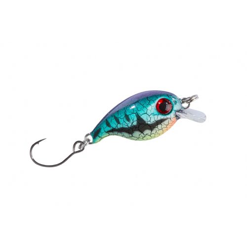 4005652835174 - Trout Attack Thunder wobbler - 30mm. - Vægt:2g. - Farve:Farve A - 001 6093 001<br>Floating trout crank hard bait with cool UV-active colours that bring in the strikes. With rattles in its body. The hook tip has been sharpened chemically.