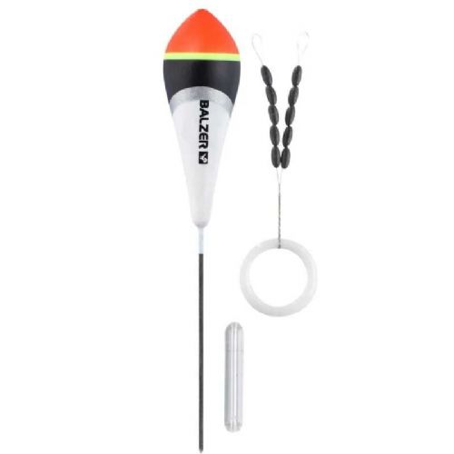 4005652839059 - Trout Attack, A. Slim Jim fl&aring;d med glaslod og gummistoppere - Vægt:4g. - 001 6090 004<br>First-class float sets consisting of high-quality trout floats with small bodies, matching glass weights, triple swivels and line stoppers.