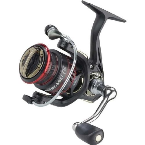 4005652849584 - Shirasu 6000 Flat fiskehjul - Hjulstørrelse6200 - Gear:5.2:1 - Lejer:5+1 - Vægt:205g. - 001 0234 620<br>With this series. we deliberately used a thicker spool core to reduce the line capacity. This removes the need for tedious lining with monofilament line and allows you to spool on braided line directly. The ring on the spool core prevents the smooth braided line from over-twisting. Technically. they are equivalent to the Shirasu 6000 series. Of course. this series has also been extensively tested by our Pro Staff. 

Features: 
5 precision ball bearings plus 1 needle bearing. S stroke system for optimal line lay for casting.Quick-Stop-System (Q.S.S.) to stop the rotor instantaneously.Total Tolerance Control System (T.T.C.): any conceivable tolerances of the crank. gear and drags are reduced to a minimum.Anti Swing-System (A.S.S.). prevents undesirable vibrations.Finely adjustable drag (S.D.S) with large brake discs.Anti-Twist line rollers.Aluminium spool.Screw-in Aluminium crank.Optional left or right manual operation