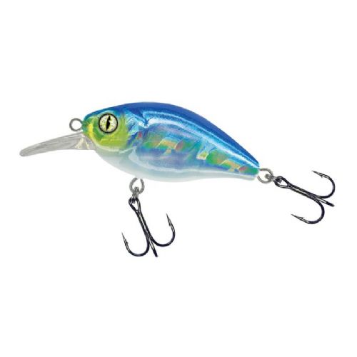4005652852041 - Shirasu Crank Bait SR wobler - 35mm. - Vægt:3g. - Farve:Minnow - arbejdsdybde30cm - Baittype:Crank Bait - 001 3345 002<br>Absolute top-class hardbait: Developed by our Shirasu Pro Staff team, produced in the EU! The hardbait features the highest quality workmanship and technical sophistication, including TSS (Twin Top Water System) or Cast & Balance systems. The true value of a high-quality hardbait, however, only becomes apparent when you look at its performance, which ultimately decides whether it is a success or a failure. Each type of hardbait in the Shirasu series has its own individual features, precisely matched to the type of guide and the expected target fish. The Twitch hardbait, for example, swings out sideways (Walk the Dog), the Asp hardbait vibrates at a high frequency and the Deep Diver is aggressive. Our Pro Staffers have spent countless
hours and tests on the water optimising these features. Each individual hardbait is put through a test basin at the manufacturer’s before delivery. This means that you can be 100% sure that only perfectly running hardbaits leave the production.
All plugs are lead-free and fitted with steel balls. Caution: extremely sharp trebles! 

Our Crank Bait perfectly imitates a feeder fish. It imitates the movement, water displacement and, with the aid of the steel balls, also the sounds. It is easily reeled in slowly and evenly and is perfect for fishing a spot. If there is a lull in biting, however, it can also be quickly retracted in order to provoke reaction bites. It is available as shallow and deep bait in 2 sizes. One of the best hard baits for perch. Tip: If there is little growth on the water bed, you can deliberately let the deep-water runner down to stir up sand and attract the attention of predators. Diving depth 3.5cm: 0.3m, 4.5cm: 0.5m.