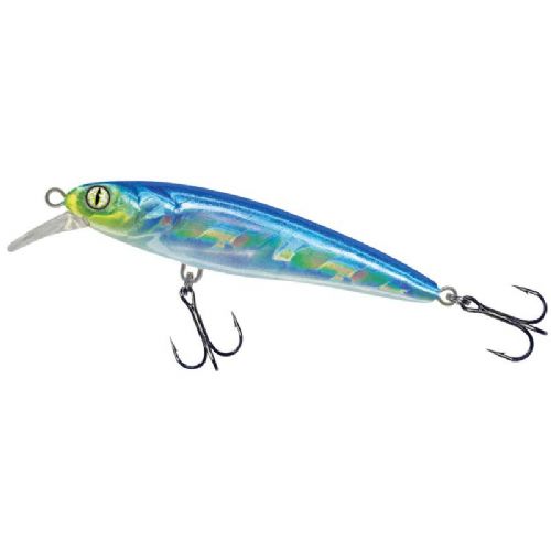 4005652852423 - Shirasu Twitch Bait SR wobler - 45mm. - Vægt:3g. - Farve:Minnow - arbejdsdybde50cm - Baittype:Twitch Bait - 001 3349 002<br>Absolute top-class hardbait: Developed by our Shirasu Pro Staff team, produced in the EU! The hardbait features the highest quality workmanship and technical sophistication, including TSS (Twin Top Water System) or Cast & Balance systems. The true value of a high-quality hardbait, however, only becomes apparent when you look at its performance, which ultimately decides whether it is a success or a failure. Each type of hardbait in the Shirasu series has its own individual features, precisely matched to the type of guide and the expected target fish. The Twitch hardbait, for example, swings out sideways (Walk the Dog), the Asp hardbait vibrates at a high frequency and the Deep Diver is aggressive. Our Pro Staffers have spent countless
hours and tests on the water optimising these features. Each individual hardbait is put through a test basin at the manufacturer’s before delivery. This means that you can be 100% sure that only perfectly running hardbaits leave the production.
All plugs are lead-free and fitted with steel balls. Caution: extremely sharp trebles! 

The Shirasu Twitch Bait is available as a shallow and deep runner in 3 sizes. The hardbait is suspending, which means it floats in the water during reeling
stops. It can be simply lined or it can be twitched, the latter being its primary use. Twitching means reeling it in with light rod strokes and short stops in
between. When struck, it alternately breaks to the right and left side (Walk the Dog). During the stops, it hovers in the water, and this is often when
the attack takes place.

The flat runners of 6.5cm and 8.5cm are equipped with our Cast&Balance system. When cast, the steel balls travel into the rear chamber of the hardbait where they are held in place by a magnet. This makes the hardbait travel very far and precisely, similar to a dart. When they hit the water, the balls release and roll into the front chamber, where they are also held in place by a magnet. This makes the hardbait perfectly balanced. Diving depth 4.5cm: 0.5m, 6.5cm: 0.7m, 8.5cm: 1.0m.