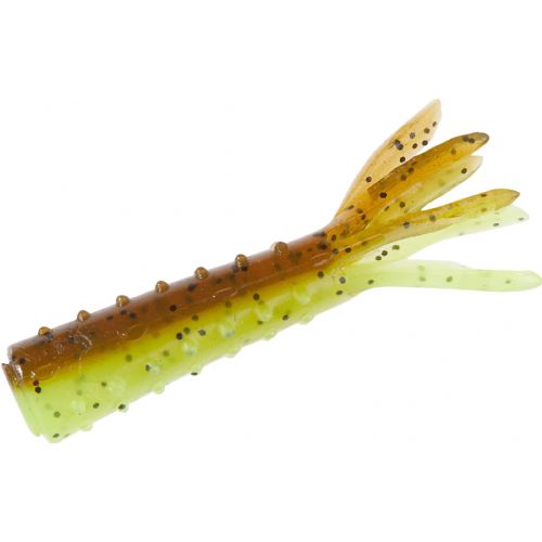 4005652861661 - Shirasu Street Hairy Tubes - 40mm. - Vægt:0.8g. - Farve:Green Pumpkin - Baittype:Flydende - Smag/duft:Bl&aelig;ksprutte - 001 3450 301<br>Tubes can make all the difference on tough days. The fine fringes play seductively even with the slightest movement of the rod. This lure is floating and therefore ideal for drop shot and ned rigs. Exactly suitable for our Stand Up Jigheads! With squid flavor.