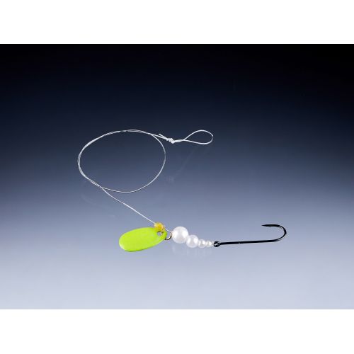 4005652862743 - Edition Sea, fladfiskeforfang - Længde:35cm. - Farve:Gul/s&oslash;lv - 001 4727 003<br>Exactly matching rigs for our flatfish spoons.