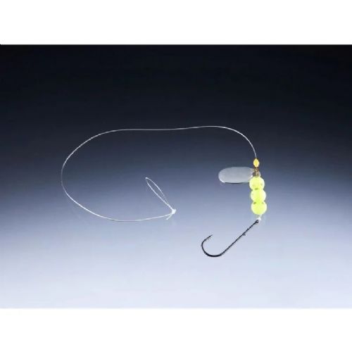 4005652862767 - Edition Sea, fladfiskeforfang - Længde:35cm. - Farve:Gul - 001 4727 005<br>Exactly matching rigs for our flatfish spoons.