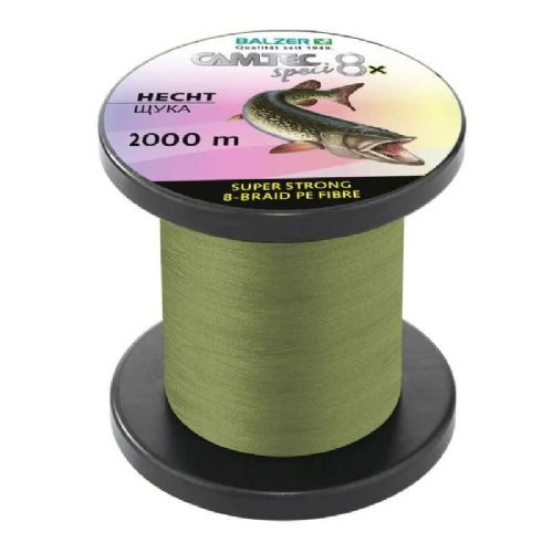 4005652869636 - Camtec Speci 8x - Grøn - 0,18mm - 12 kg - 2000 meter - 120650018