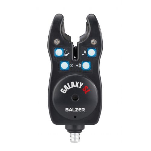 4005652876665 - Galaxy SL Bidmelder - 01 19650 004<BR>
<BR>
<LI>4*Sensitivity function</LI>
<LI>Blå LED</LI>
<LI>Run- and STRIKE function</LI>
<LI>Extra Noisy</LI>
<LI>Strike Iindication by magnetic system</LI>
<LI>Separate tone and volume adjustment</LI>
<LI>Water resistent</LI>
<LI>Low battery consumption</LI>
<LI>Sounder box plug</LI>
<LI>Operated with 9V block battery (Not included)</LI>
<BR>
Ved køb af 16 stk. kommer de i en praktisk bord display.